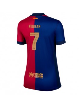 Barcelona Ferran Torres #7 Heimtrikot für Frauen 2024-25 Kurzarm